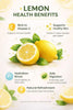 Fresh lemons, 8 Count