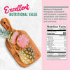 Melissa’s Produce Pinkglow® Pineapple – Fresh, Naturally Pink Pineapple with Sweet Tropical Flavor – Packed with Lycopene & Vitamin C – Grown in Costa Rica, Hand Selected