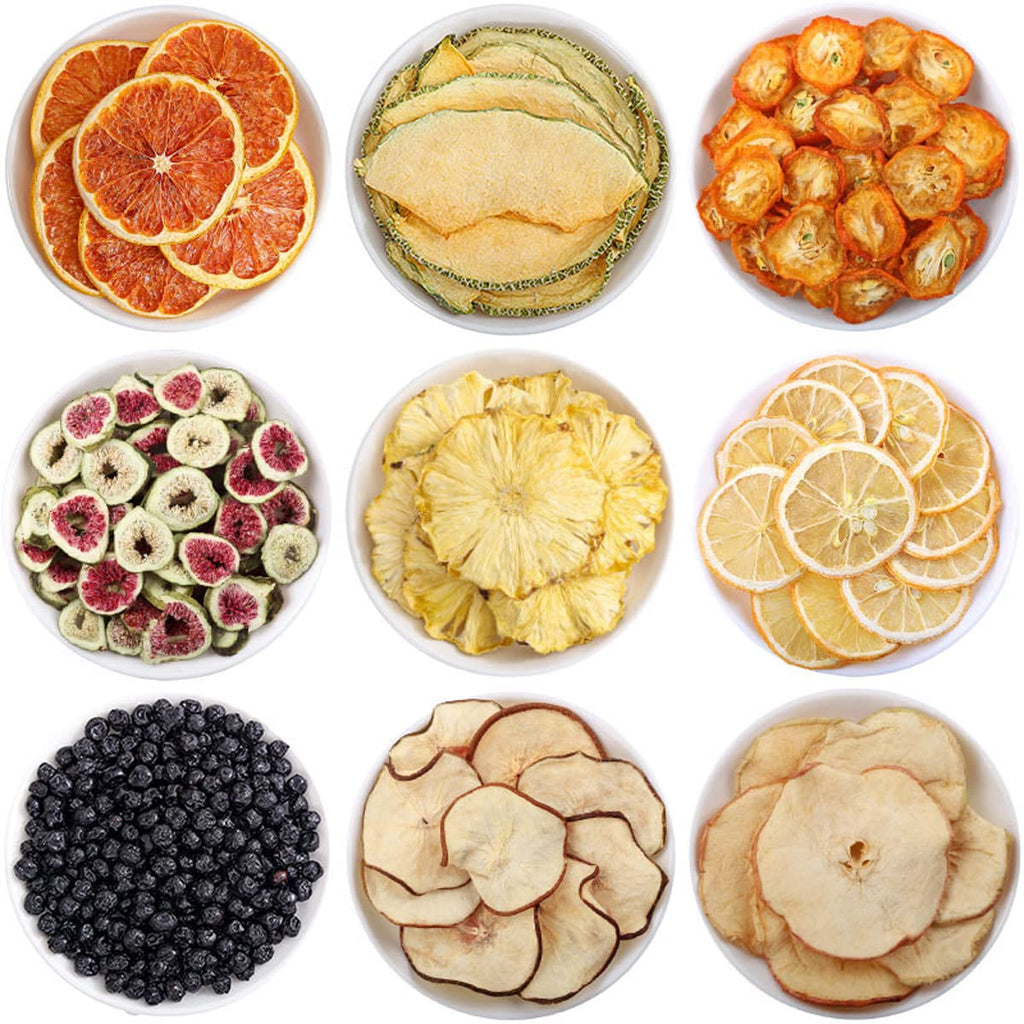 homeemoh 500g Honey Lemon Dried Fruit Slices, Organic Fruit Pieces for Drinks, Cocktails, Baking, Candle/Soap Making