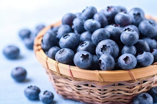 Fresh Blueberries by RawJoy Farms.