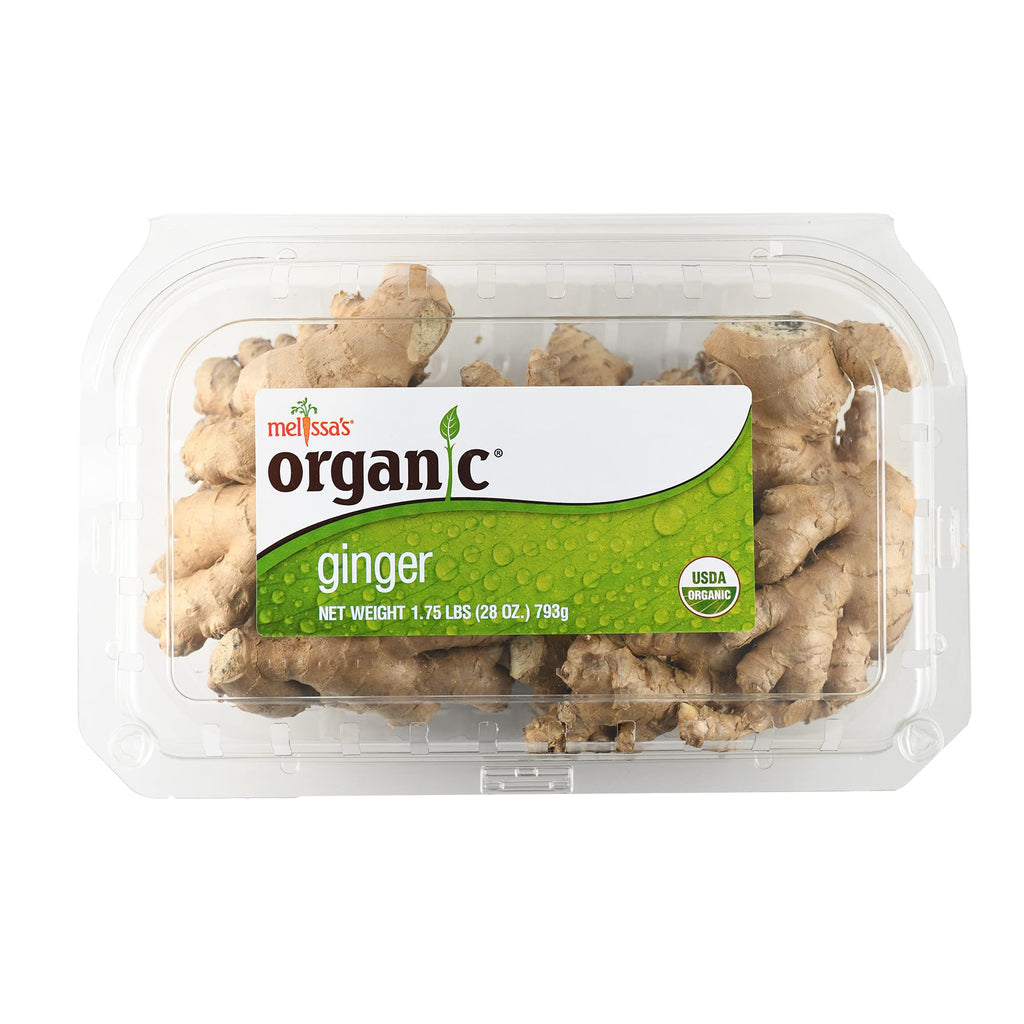USDA Certified Naturally Grown Fresh Ginger Root - Organic Ginger Root, 28oz | Perfect for juicing