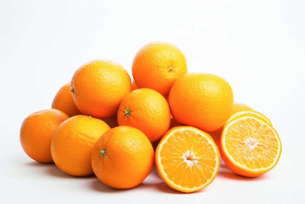 Fresh delicious Valencia Oranges by RawJoy Farms., 2 Pound