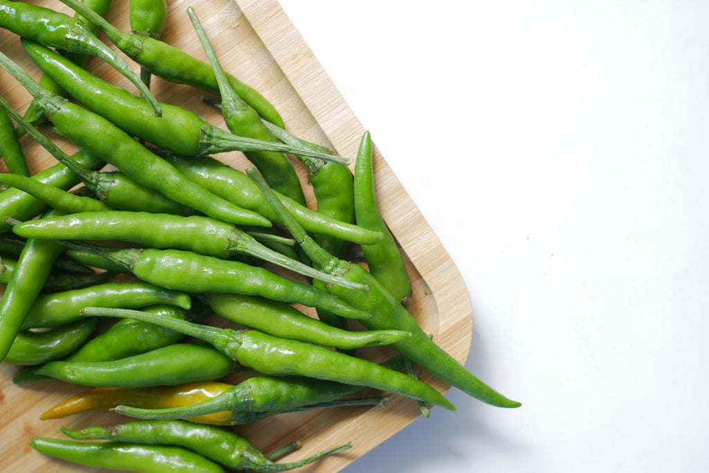 Fresh Green Thai Chili by RawJoy Farms