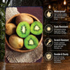 Vibrant Kiwi Fruit Metal Signs 8x12 Inch Kitchen Wall Decor