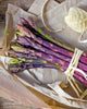 Fresh Purple Asparagus by RawJoy Farms