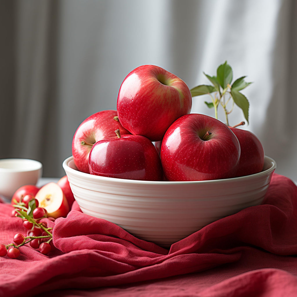 Fresh delicious red apples by RawJoy Farms, 1 Pound