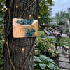 Fresh Blueberries In Bowl Metal Sign 8 x 12 Inch