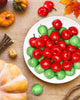Liobelon 40 Pieces Mini Artificial Apples Mini Fake Apples