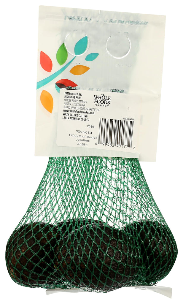 AVOCADO HASS BAG 4CT CV