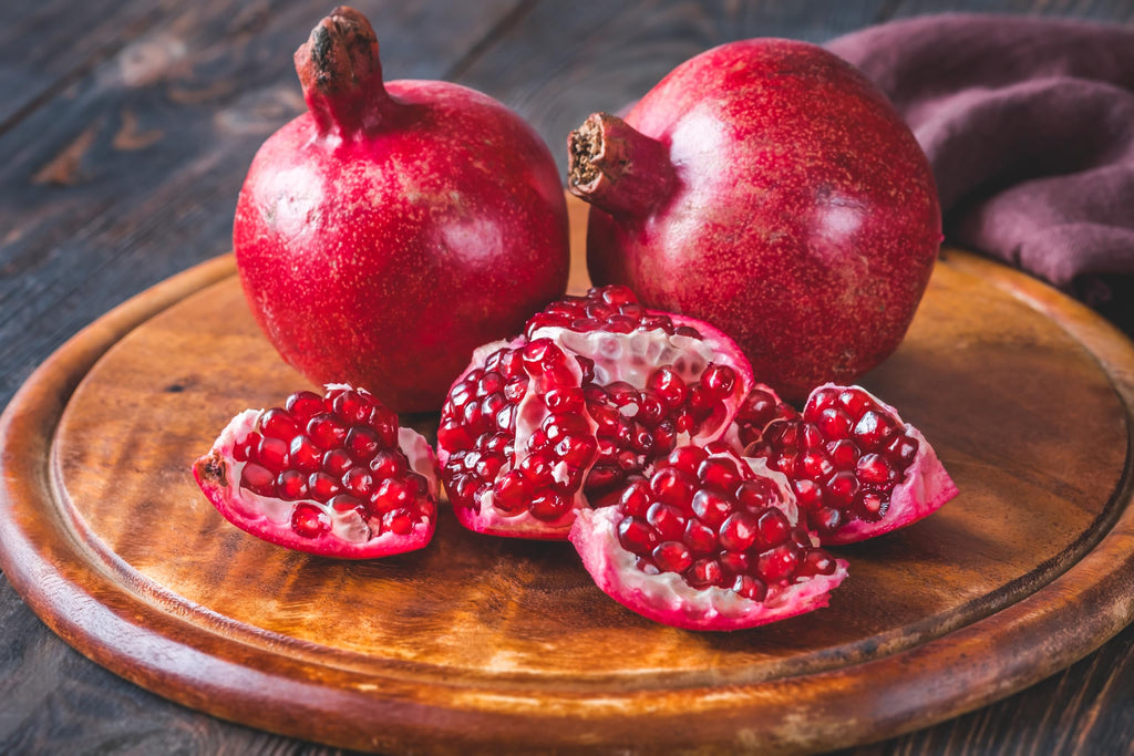 Fresh Red Juicy Pomegranate by RawJoy Farms