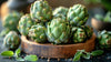 Organic Fresh Green Artichokes by RawJoy Farms