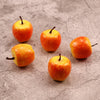 Lorigun 30pcs Artificial Lifelike Simulation 1.3" Mini Red Apples Fake Fruits Photography Props Model