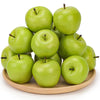 Meiwlong 12Pcs Artificial Green Apples,Realistic Fake Fruit for Decoration