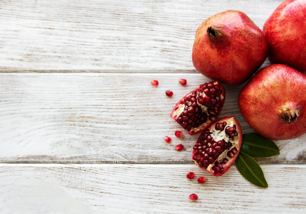 Fresh Red Juicy Pomegranate by RawJoy Farms
