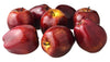 JEDFORE Fake Dark Red Apple Simulation Artificial Lifelike Plastic Red Delicious Apples Set Fake Fruit for Home House Kitchen Wedding Party Decoration Photography (8Pcs)