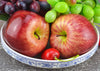 JEDFORE Artificial Lifelike Fake Dark Red Apple Simulation Red Delicious Apples Set Fake Fruit for Home House Kitchen Wedding Party Decoration Photography - Set of 12