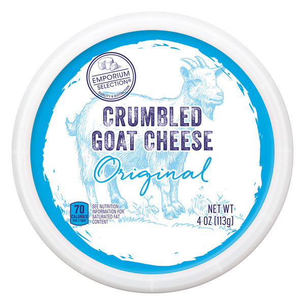 Emporium Selection Original Crumbled Goat Cheese 4 oz