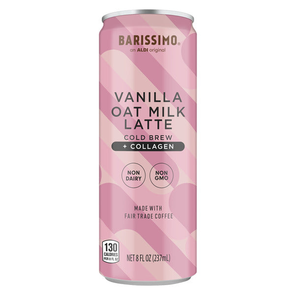 Barissimo Oat Milk Lattes, Vanilla 8 fl oz
