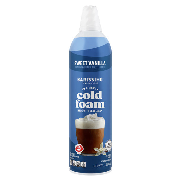 Barissimo Sweet Vanilla Barista Cold Foam 13 oz
