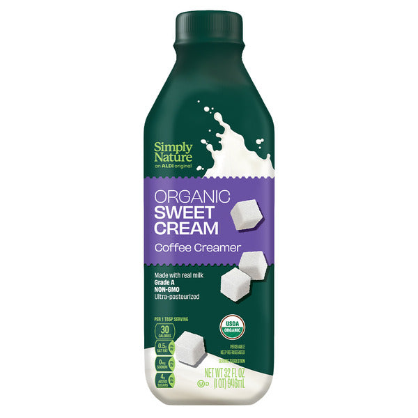 Barissimo USDA Organic Sweet Cream Coffee Creamer 32 fl oz