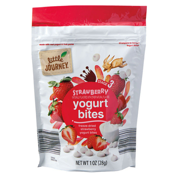 Little Journey Strawberry Yogurt Bites 1 oz
