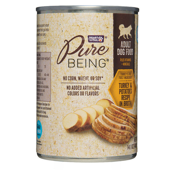 Pure Being Turkey & Potatoes Adult Dog Food 14.1 oz