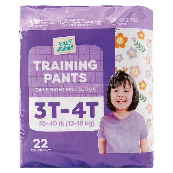 Little Journey Girl's Training Pants - 3T/4T 22 ct