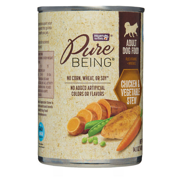 Pure Being Chicken & Vegetable Stew Adult Dog Food 14.1 oz