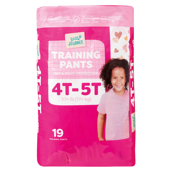 Little Journey Girls Training Pants - 4T/5T 19 ct