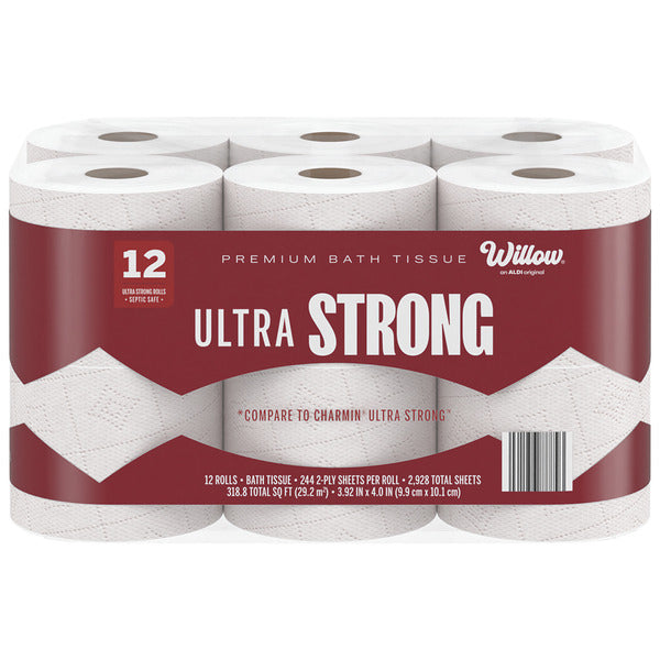 Willow Ultra Strong Premium Bath Tissue 2928 ct