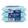 Willow Flushable Wipes 3x42 126 ct