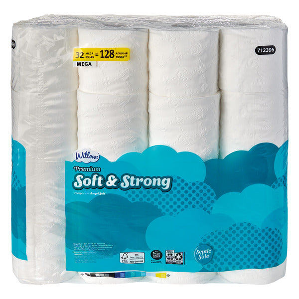 Willow Premium Soft & Strong Bath Tissue 10240 ct