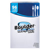 Boulder Clear Heavy Duty Assorted Cutlery 96 ct