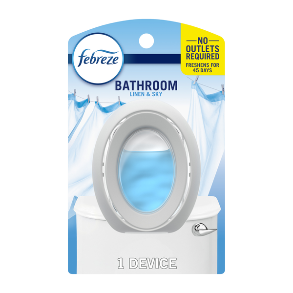 Febreze Linen & Sky Bathroom Air Freshener 7.5 ml