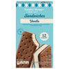 Sundae Shoppe Vanilla Ice Cream Sandwiches - 12 count 42 fl oz
