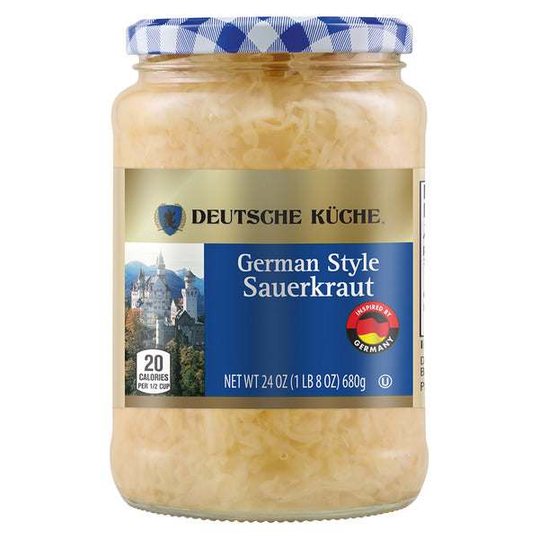 Deutsche Kuche German Style Sauerkraut 24 oz