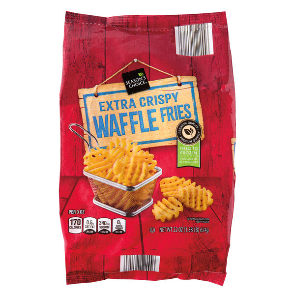 Season's Choice Extra Crispy Waffle Fries 22 oz