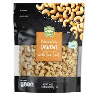 Southern Grove Deluxe Whole Cashews with Sea Salt 30 oz