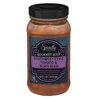 Specially Selected Gourmet Southwest Style Tomato & Black Bean Soup 24 oz