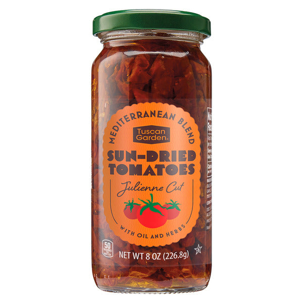 Tuscan Garden Mediterranean Blend Sun-Dried Tomatoes 8 oz