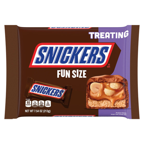 Mars Snickers Fun Size Candy Bars 7.54 oz
