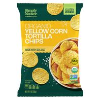 Simply Nature Organic Yellow Corn Tortilla Chips 11 oz