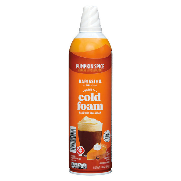 Barissimo Assorted Barista Cold Foa, Pumpkin Spice 13 oz