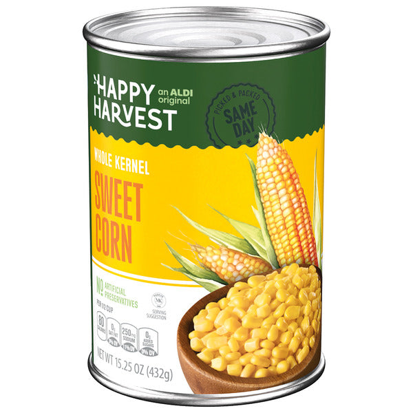 Happy Harvest Canned Whole Kernel Golden Sweet Corn 15.25 oz