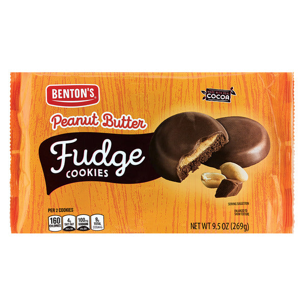 Benton's Peanut Butter Fudge Cookies 9.5 oz