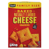 Savoritz Family Size Original Baked Cheese Crackers 21 oz
