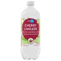 Puraqua Cherry Limeade Flavored Sparkling Water 33.8