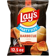 Lay's Party Sized BBQ Potato Chips 12.5 oz