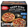 Mama Cozzi's Pizza Kitchen Pepperoni Deep Dish Pizza Singles - 4 Count 22.4 oz