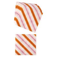 The Halloween Collection Multi Pinstripe Paper Napkins 1 each